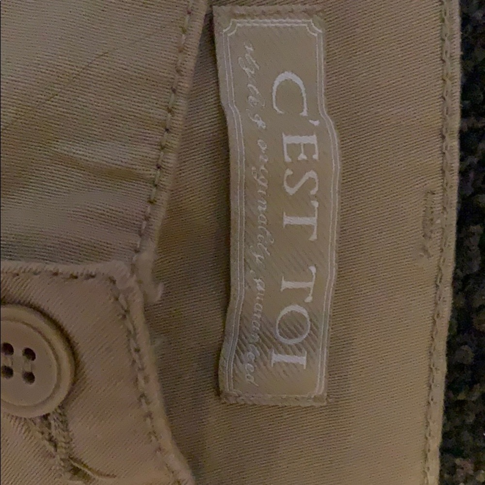 Khaki jeans